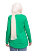Green Printed Long - Sleeve Design 35 - Khotwh